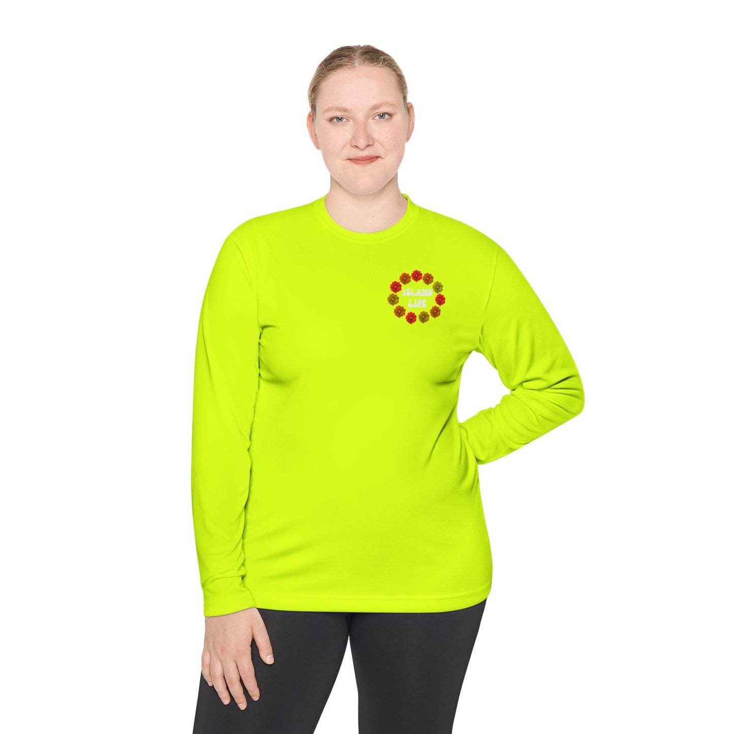 Island Life Long Sleeve Tee - Perfect for Tropical Vibes, Casual Wear, Vacation, Beach Parties, Summer Celebrations