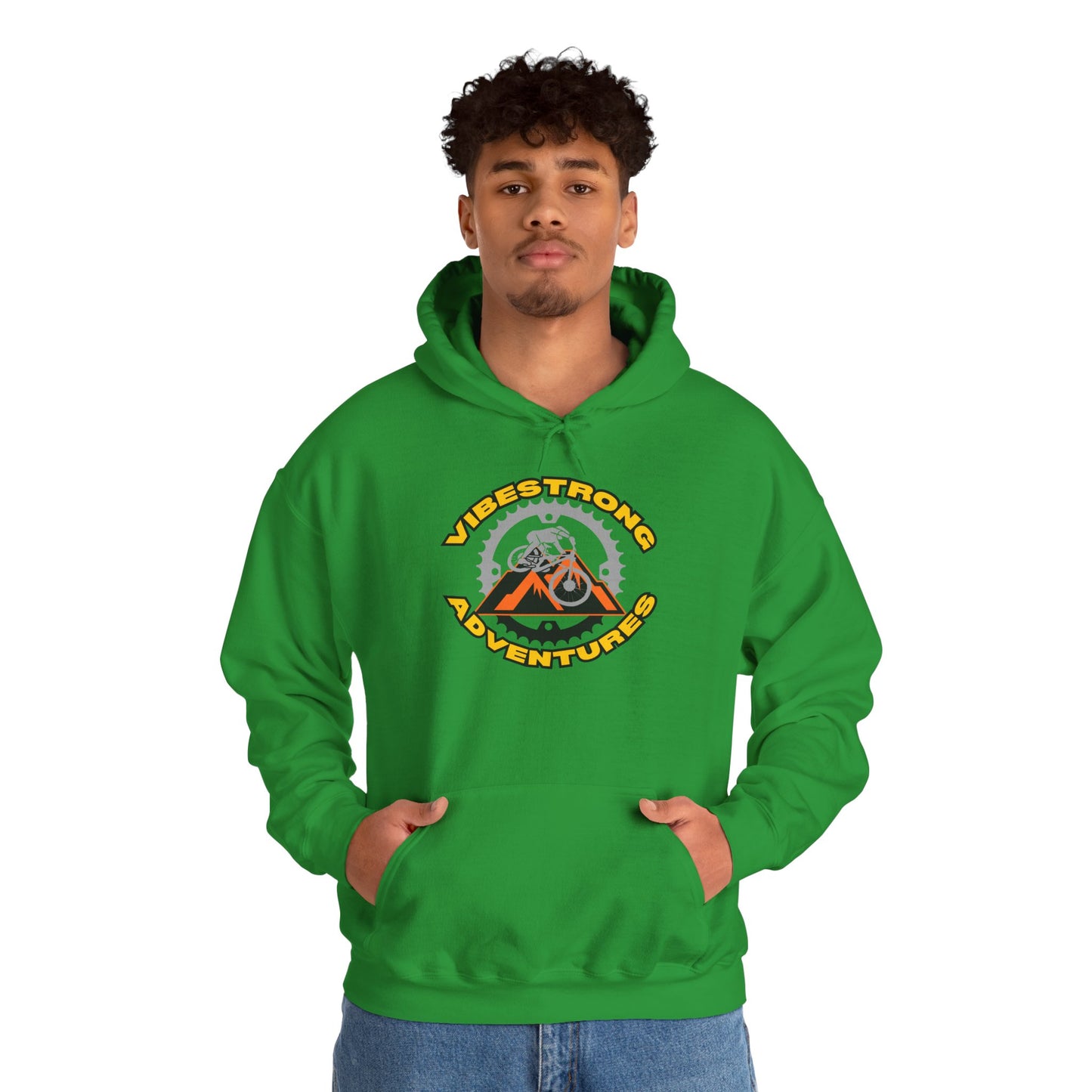 Adventure Vibes Hoodie | Unisex Heavy Blend Hooded Sweatshirt | Outdoor, Camping, Travel Apparel, Cool Gift for Explorers