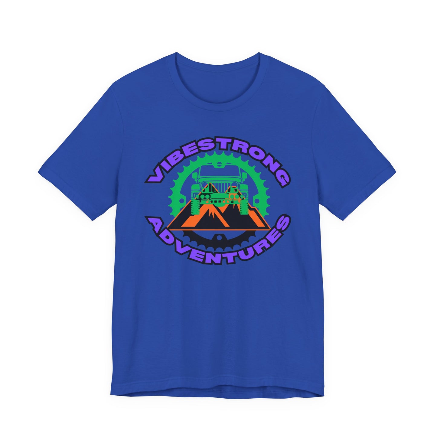 Vibrant Adventure Tee - Unisex Jersey Short Sleeve, Fun Outdoor Shirt, Travel Gift, Casual Wear, Summer Style, Adventure Lovers