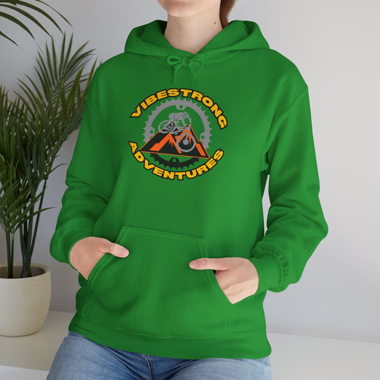 Adventure Vibes Hoodie | Unisex Heavy Blend Hooded Sweatshirt | Outdoor, Camping, Travel Apparel, Cool Gift for Explorers