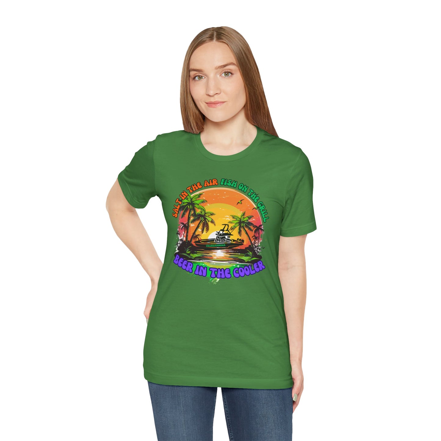T-Shirt - Chill Vibes Retro Unisex Tee, Perfect for Beach Lovers, Great for Vacation, Summer Parties, Barbecues, Casual Wear
