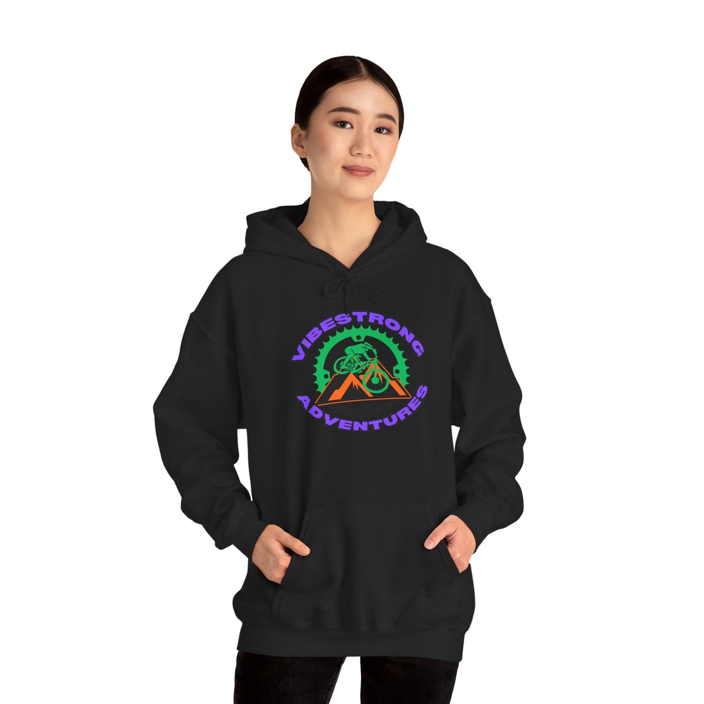 Adventure Awaits Hooded Sweatshirt, Unisex Hoodie for Outdoor Lovers, Campfire Sweatshirt, Hiking Gear, Cozy Adventure Apparel
