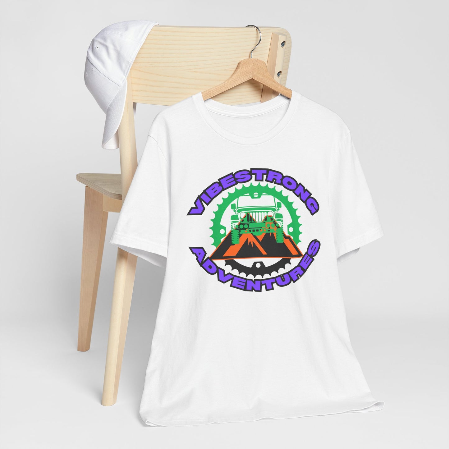 Vibrant Adventure Tee - Unisex Jersey Short Sleeve, Fun Outdoor Shirt, Travel Gift, Casual Wear, Summer Style, Adventure Lovers