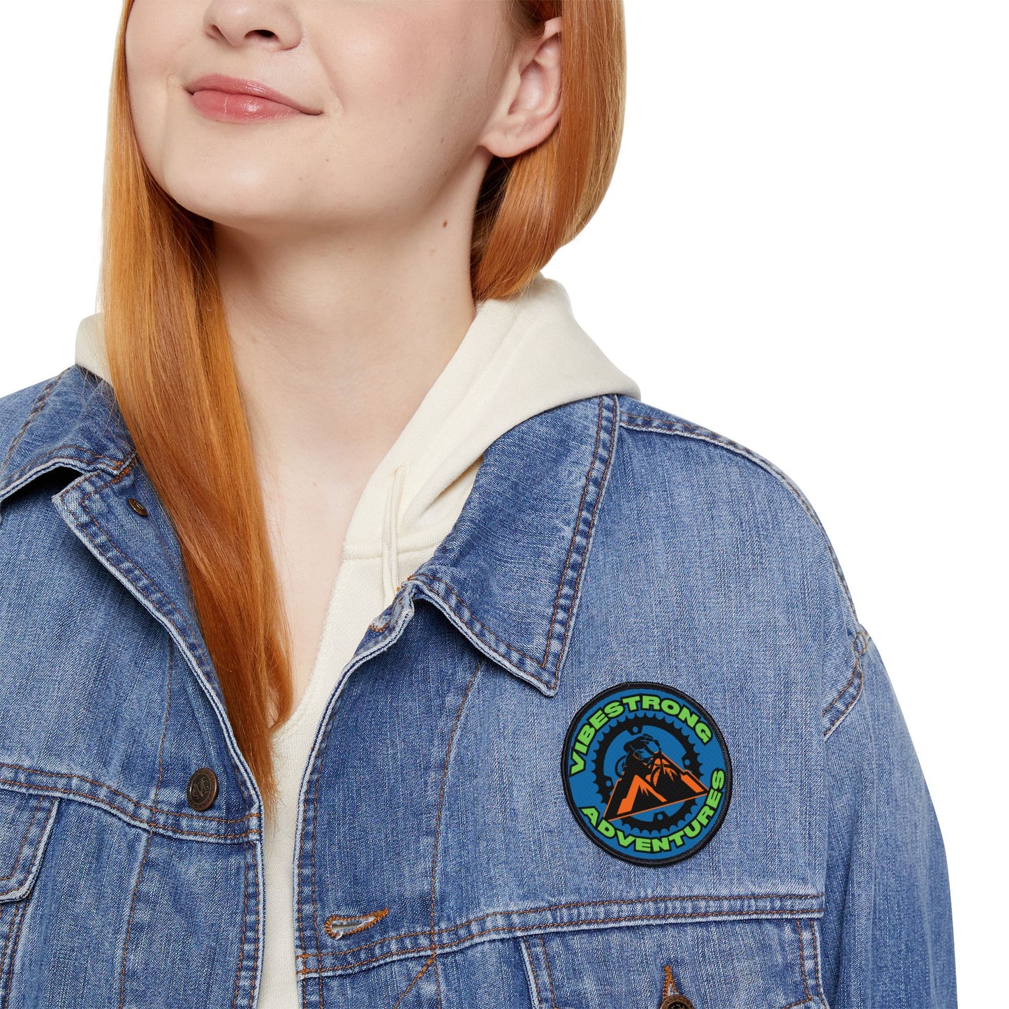 Vibesstrong Adventure Iron-On Patches for Jackets, Bags, Personalize Your Style, Outdoor Enthusiasts, DIY Fashion, Camp Gear