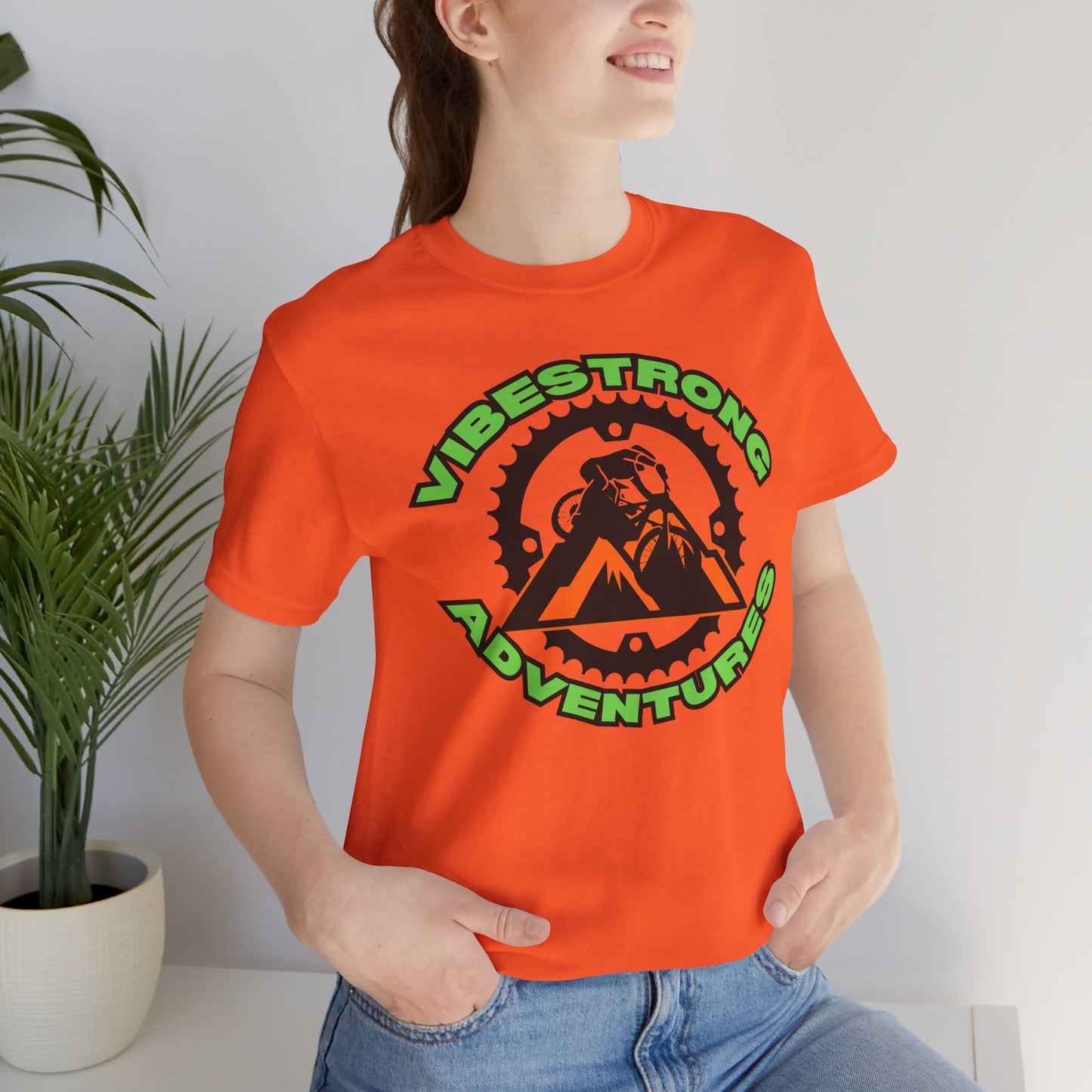 VibeStrong Adventures Tee - Unisex Outdoor Shirt, Gift for Adventurers, Travel Apparel, Nature Lover Clothing, Casual Wear