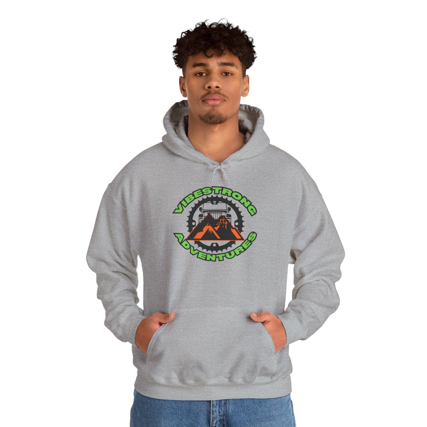 Outdoor Adventure Hooded Sweatshirt, Cozy Apparel, Gift for Adventurers, Hiking Gear, Campfire Wear, Casual Outfit