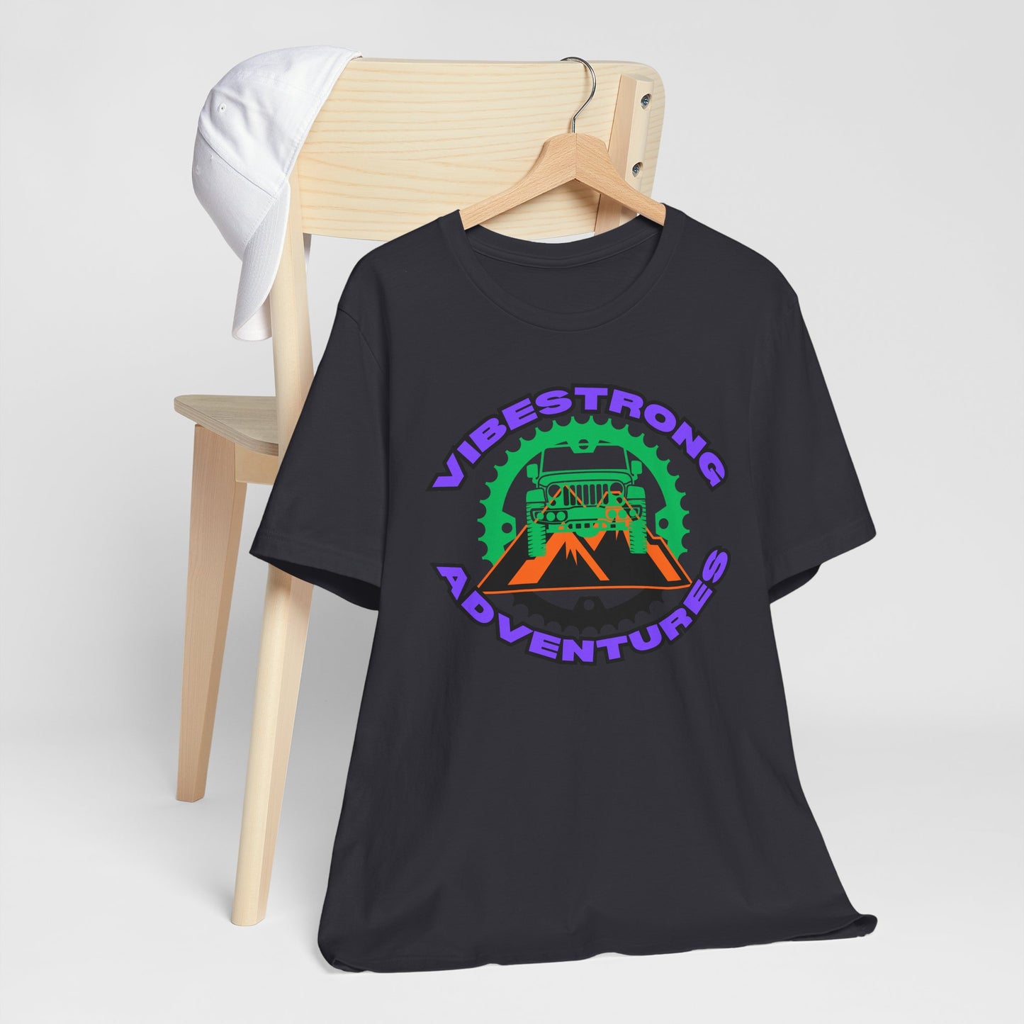 Vibrant Adventure Tee - Unisex Jersey Short Sleeve, Fun Outdoor Shirt, Travel Gift, Casual Wear, Summer Style, Adventure Lovers