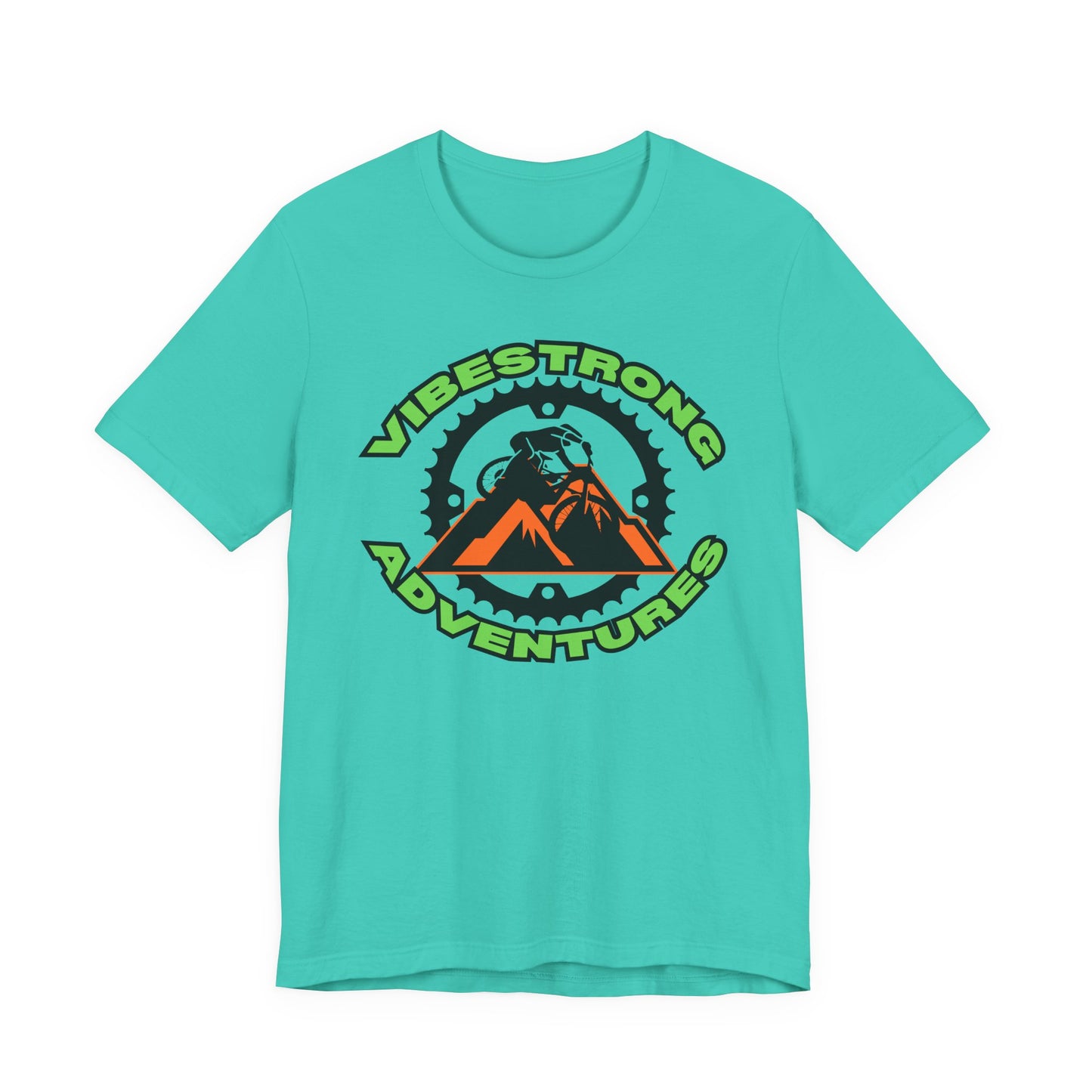 VibeStrong Adventures Tee - Unisex Outdoor Shirt, Gift for Adventurers, Travel Apparel, Nature Lover Clothing, Casual Wear