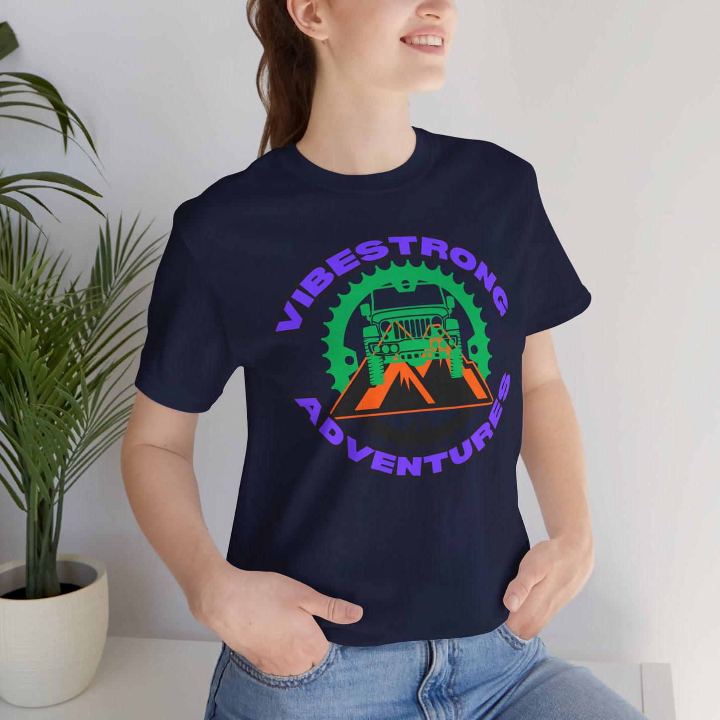 Vibrant Adventure Tee - Unisex Jersey Short Sleeve, Fun Outdoor Shirt, Travel Gift, Casual Wear, Summer Style, Adventure Lovers