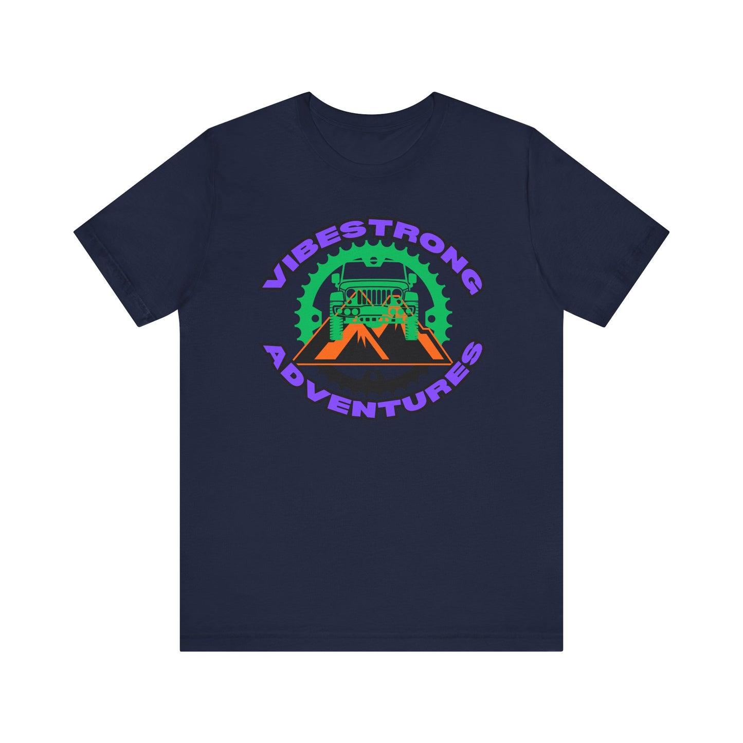 Vibrant Adventure Tee - Unisex Jersey Short Sleeve, Fun Outdoor Shirt, Travel Gift, Casual Wear, Summer Style, Adventure Lovers
