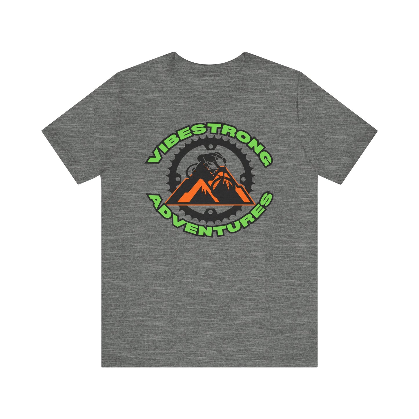 VibeStrong Adventures Tee - Unisex Outdoor Shirt, Gift for Adventurers, Travel Apparel, Nature Lover Clothing, Casual Wear