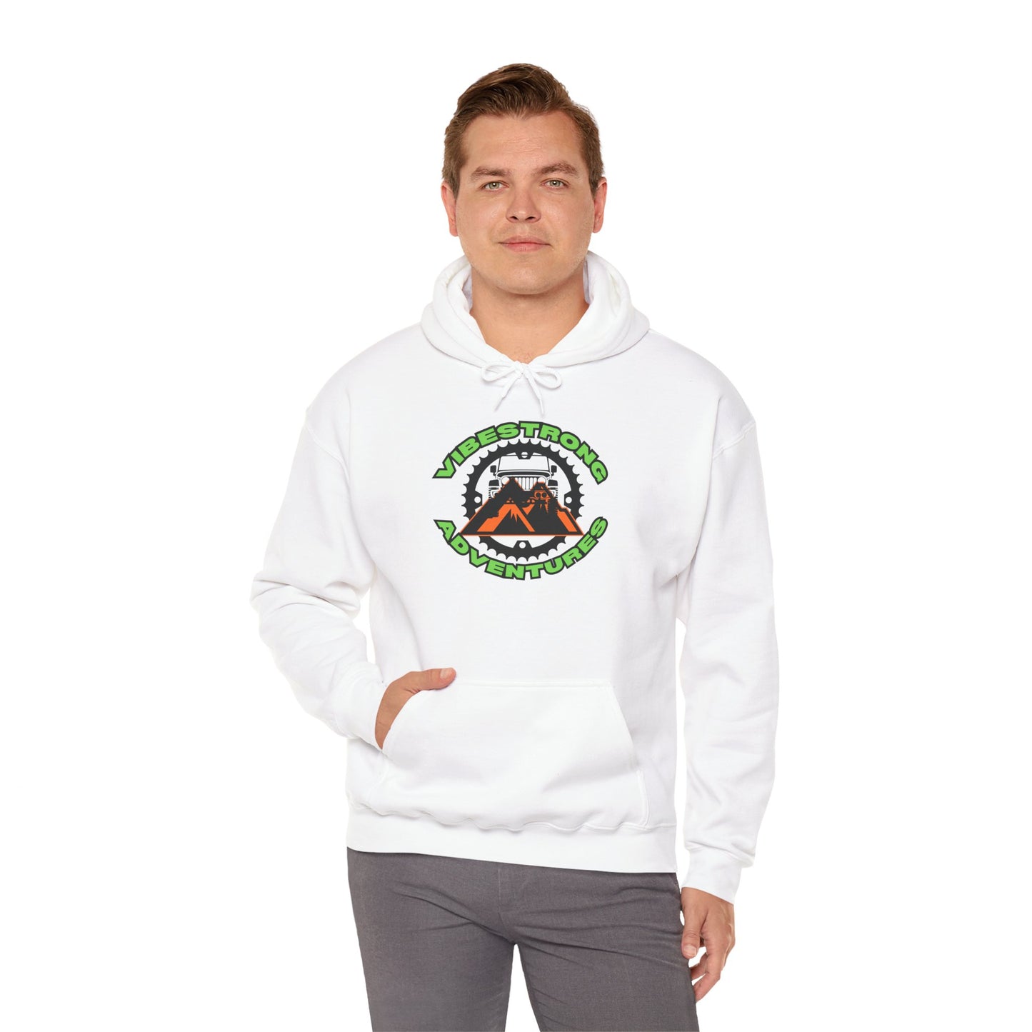 Outdoor Adventure Hooded Sweatshirt, Cozy Apparel, Gift for Adventurers, Hiking Gear, Campfire Wear, Casual Outfit