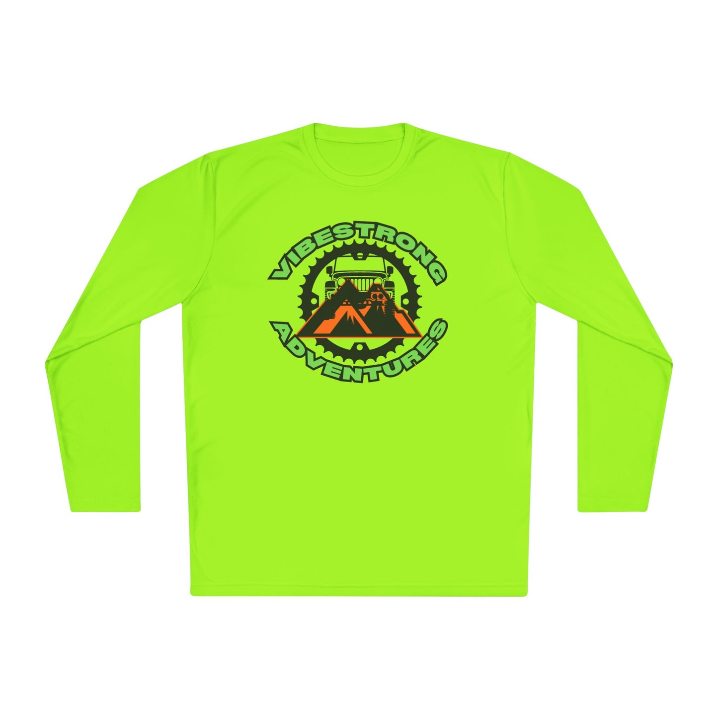 VibeStrong Adventure Tee | Unisex Long Sleeve T-Shirt, Outdoor Shirt, Travel Essentials, Adventure Gear, Gift for Explorers