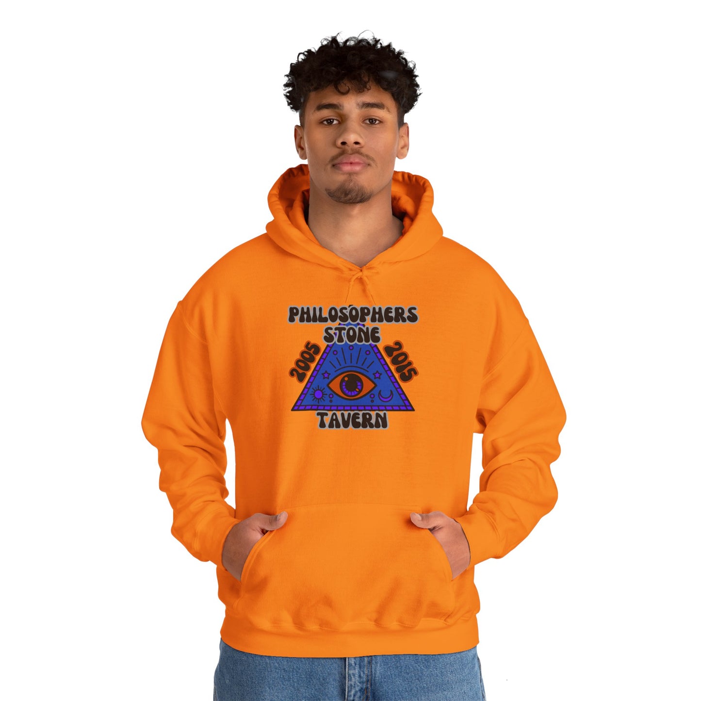 Philosopher's Stone Tavern Hoodie - Unisex Heavy Blend™ Sweatshirt with Eye Design