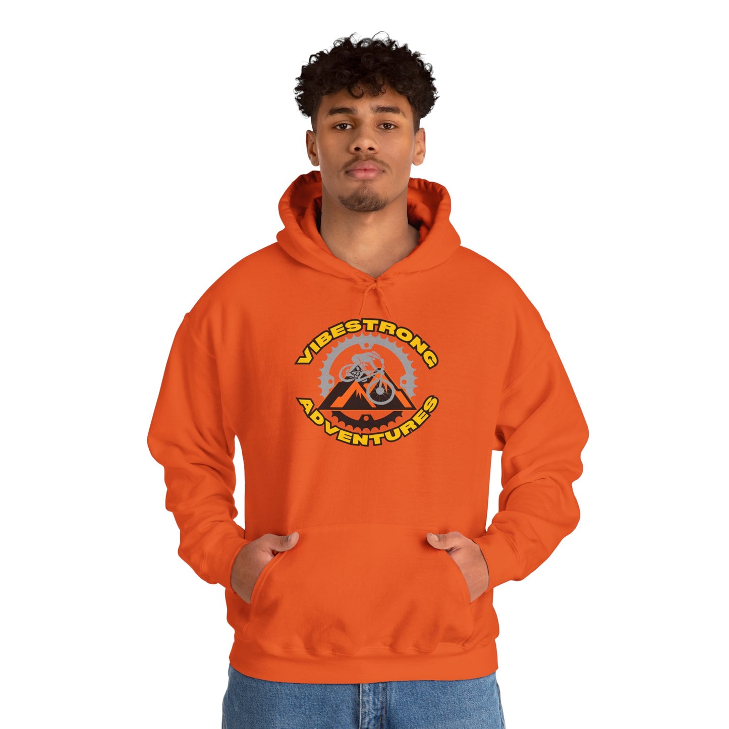 Adventure Vibes Hoodie | Unisex Heavy Blend Hooded Sweatshirt | Outdoor, Camping, Travel Apparel, Cool Gift for Explorers