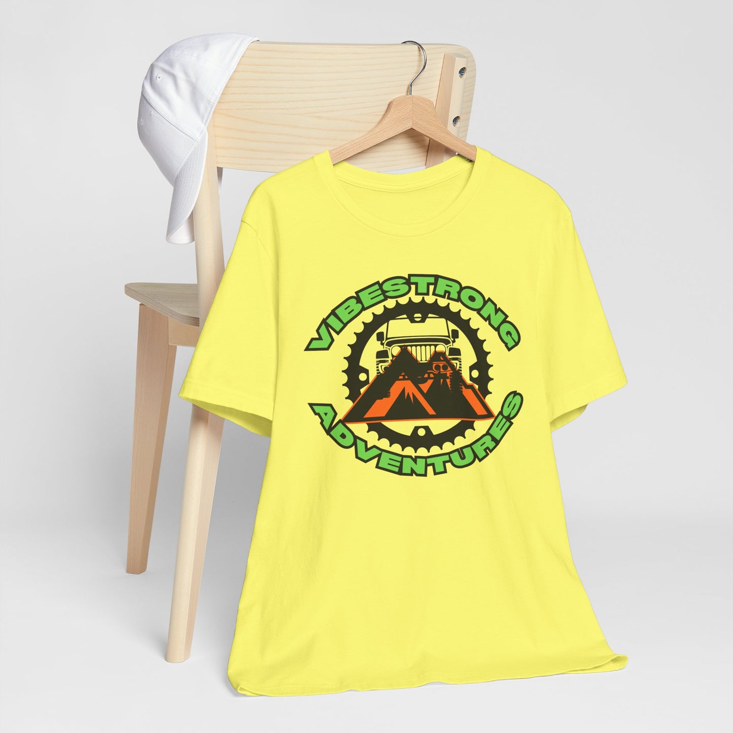 VibeStrong Adventure Tee - Fun Unisex Shirt for Outdoor Lovers, Hiking, Travel, Nature Walks, Gift for Adventurers