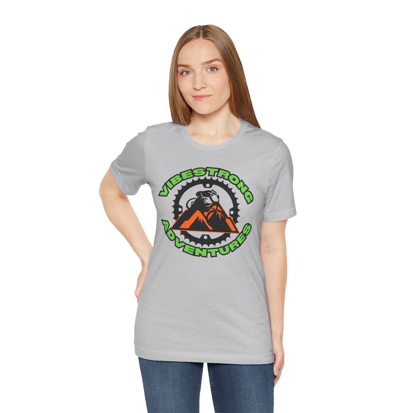 VibeStrong Adventures Tee - Unisex Outdoor Shirt, Gift for Adventurers, Travel Apparel, Nature Lover Clothing, Casual Wear