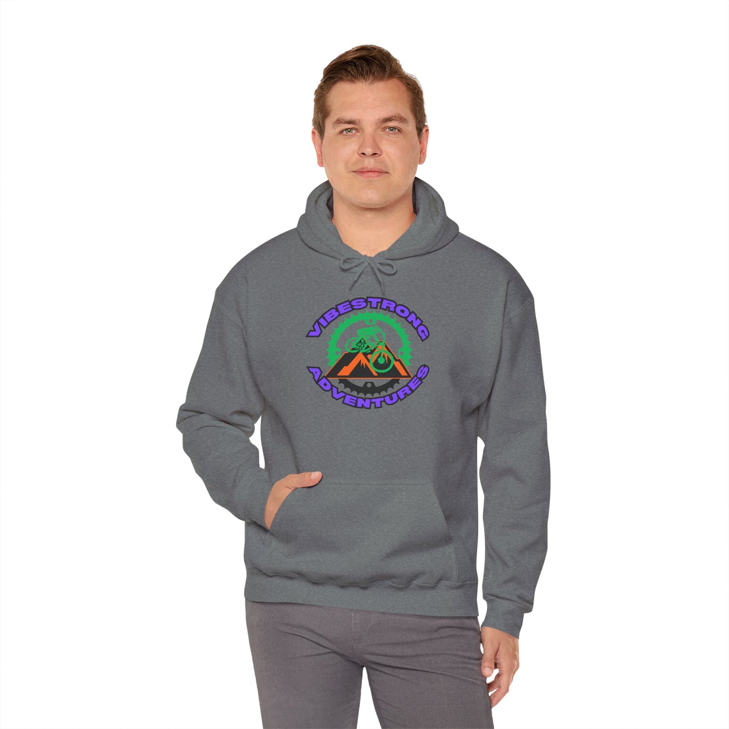 Adventure Awaits Hooded Sweatshirt, Unisex Hoodie for Outdoor Lovers, Campfire Sweatshirt, Hiking Gear, Cozy Adventure Apparel