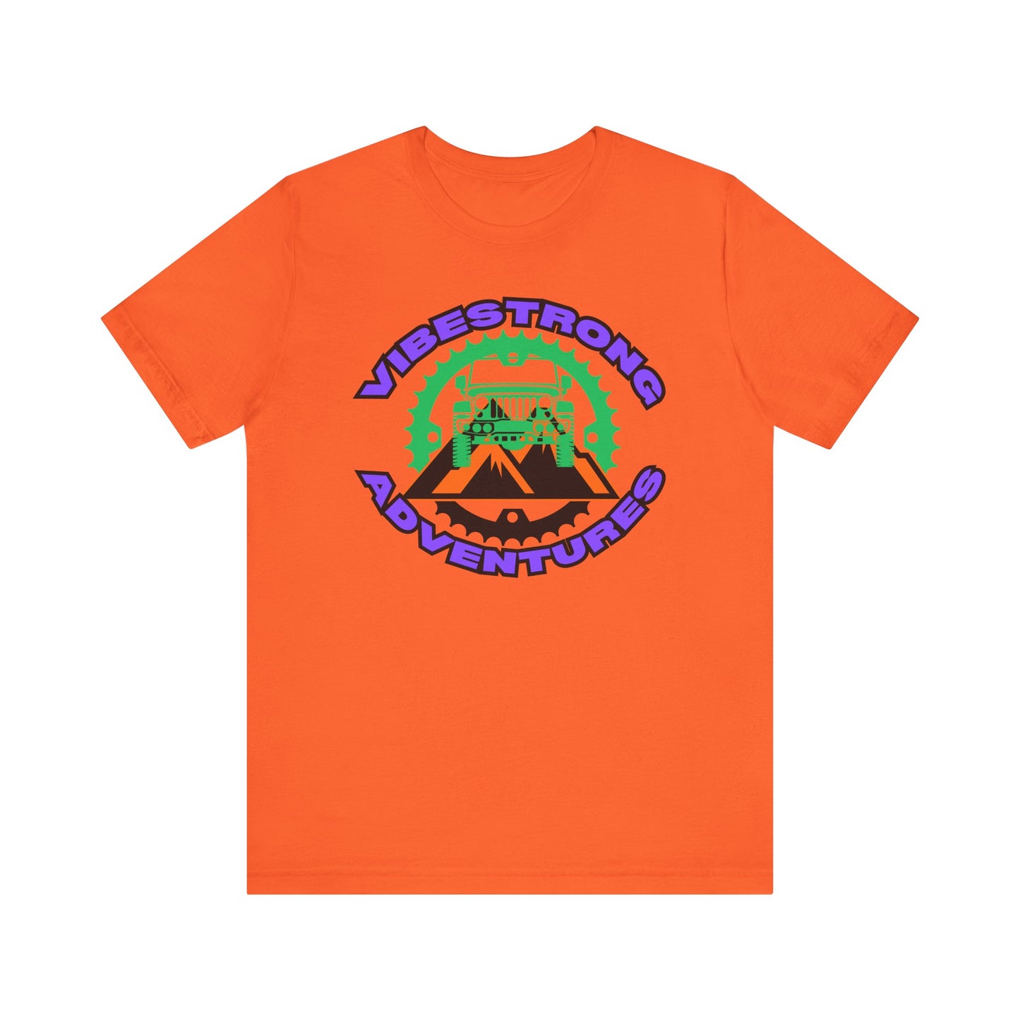 Vibrant Adventure Tee - Unisex Jersey Short Sleeve, Fun Outdoor Shirt, Travel Gift, Casual Wear, Summer Style, Adventure Lovers