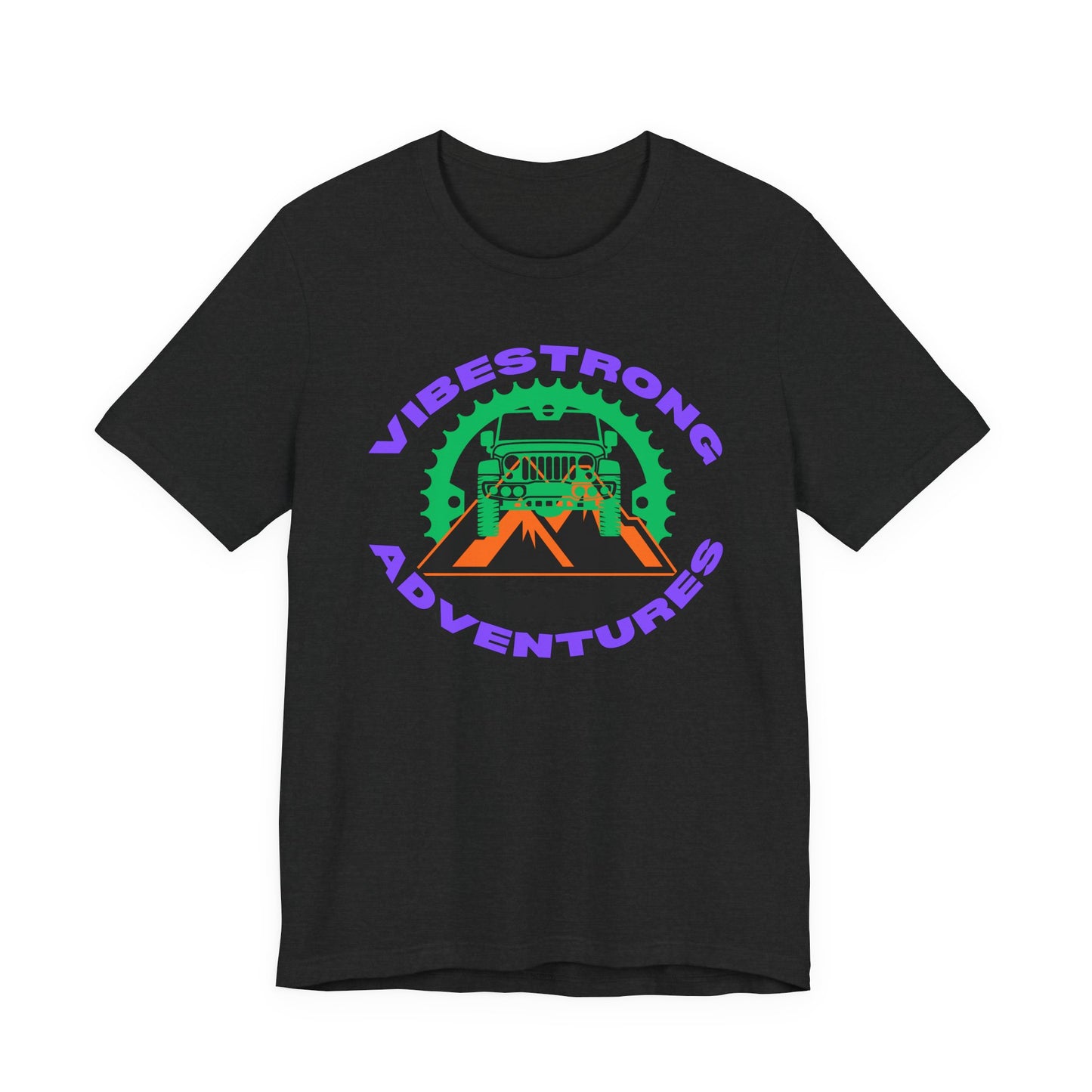 Vibrant Adventure Tee - Unisex Jersey Short Sleeve, Fun Outdoor Shirt, Travel Gift, Casual Wear, Summer Style, Adventure Lovers