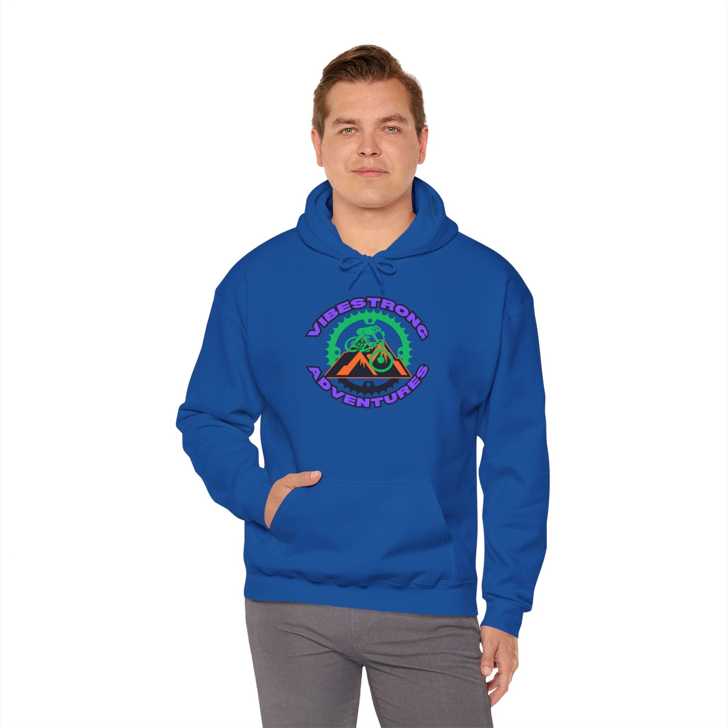 Adventure Awaits Hooded Sweatshirt, Unisex Hoodie for Outdoor Lovers, Campfire Sweatshirt, Hiking Gear, Cozy Adventure Apparel