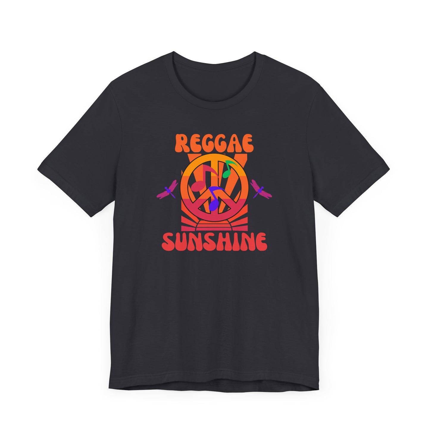 Retro Reggae Peace Vibes Tee