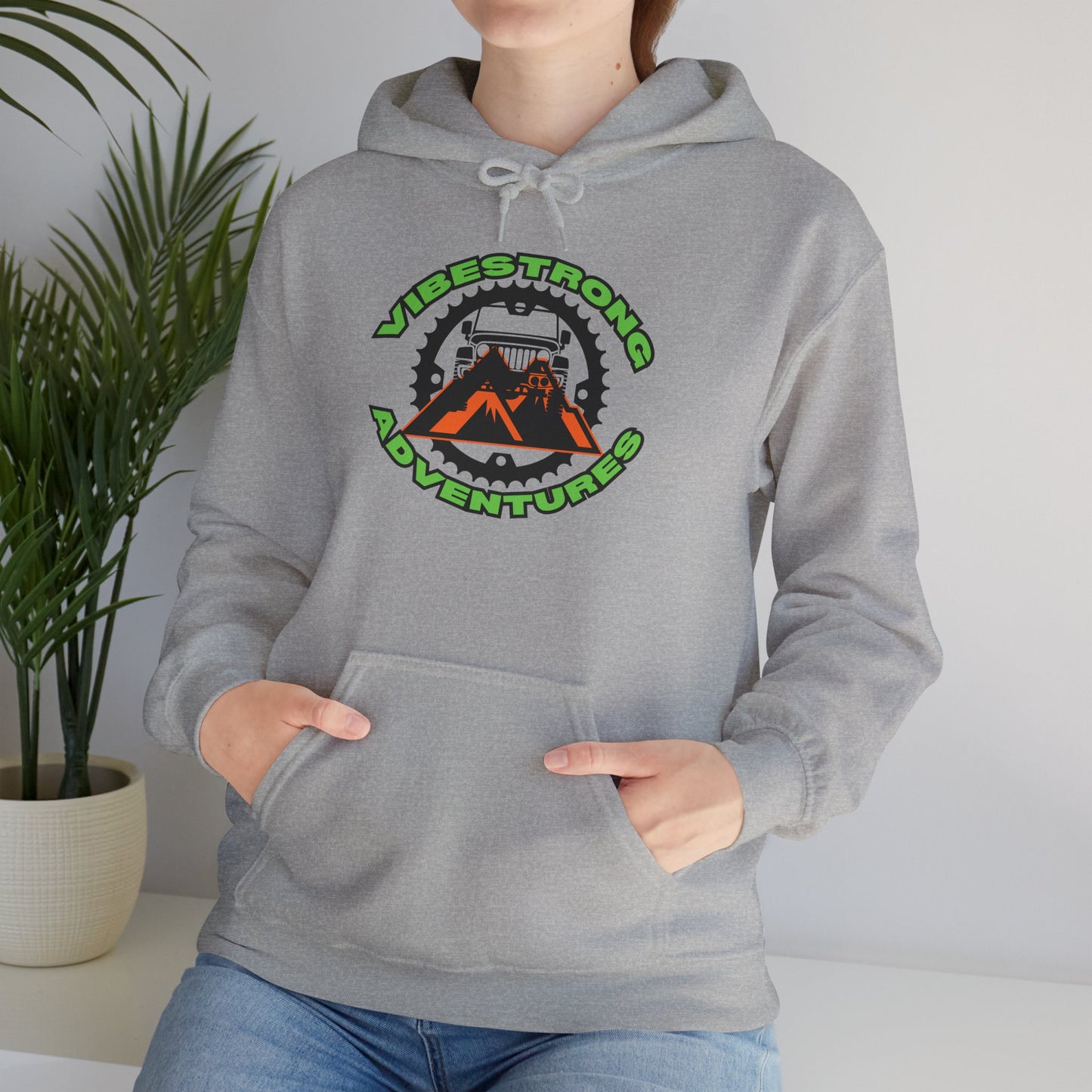 Outdoor Adventure Hooded Sweatshirt, Cozy Apparel, Gift for Adventurers, Hiking Gear, Campfire Wear, Casual Outfit