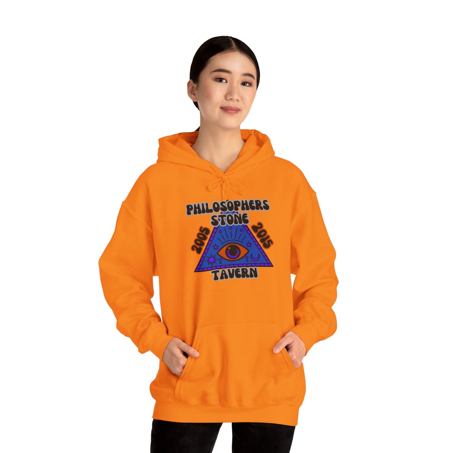 Philosopher's Stone Tavern Hoodie - Unisex Heavy Blend™ Sweatshirt with Eye Design