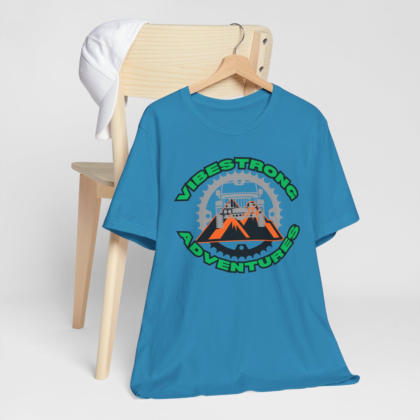 Adventure Vibes Unisex Tee - Perfect for Outdoor Enthusiasts, Travel Lovers, Gifts for Him or Her, Everyday Wear, Festival Apparel