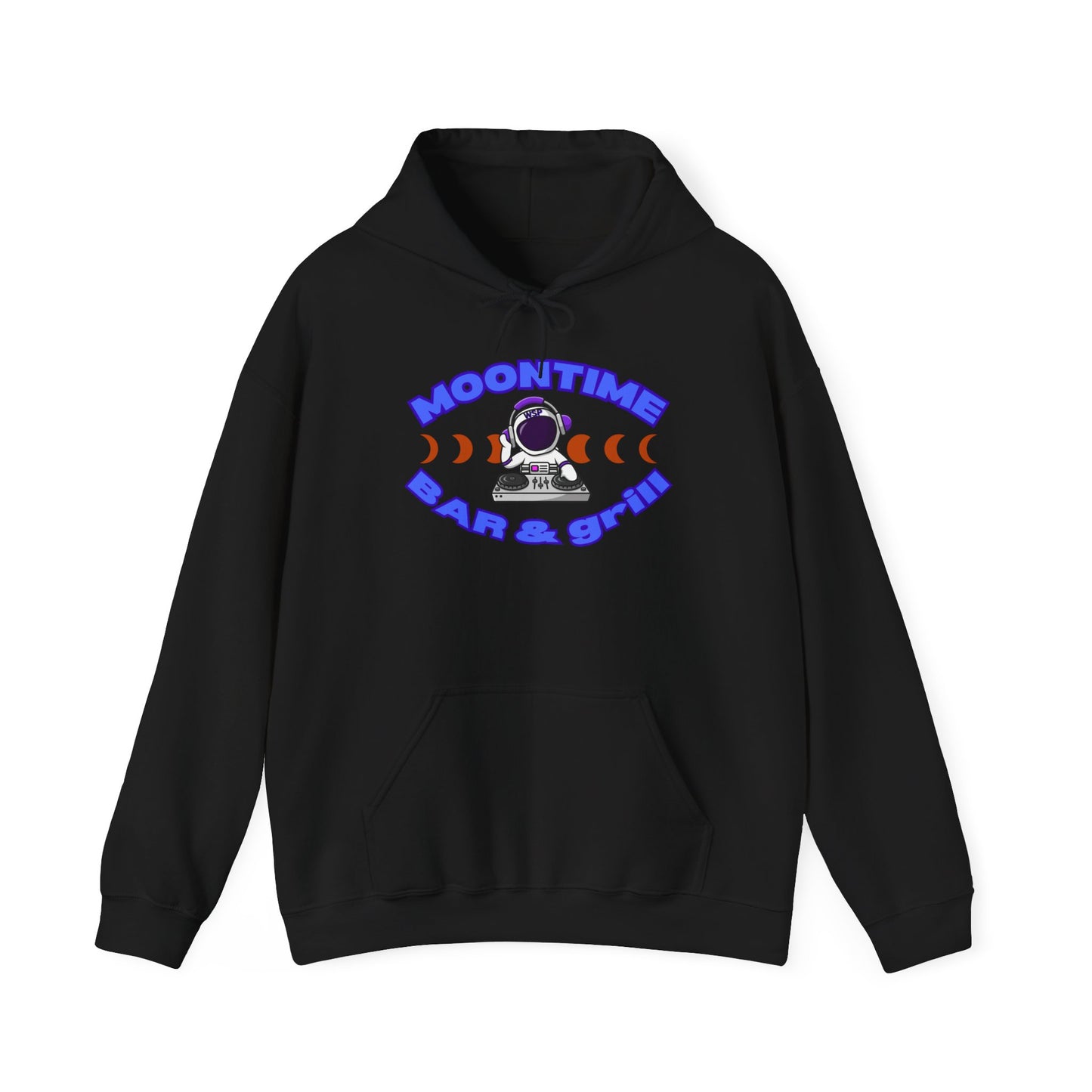 Astronaut Themed Unisex Hoodie - Moontime Bar & Grill