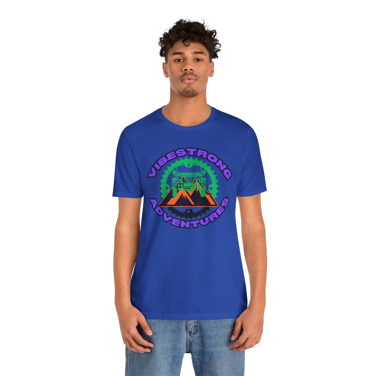 Vibrant Adventure Tee - Unisex Jersey Short Sleeve, Fun Outdoor Shirt, Travel Gift, Casual Wear, Summer Style, Adventure Lovers