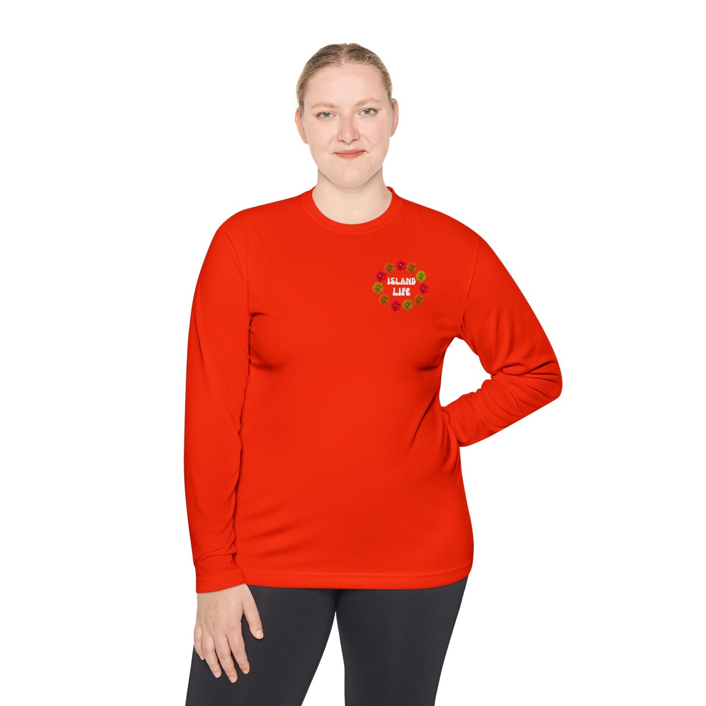 Island Life Long Sleeve Tee - Perfect for Tropical Vibes, Casual Wear, Vacation, Beach Parties, Summer Celebrations