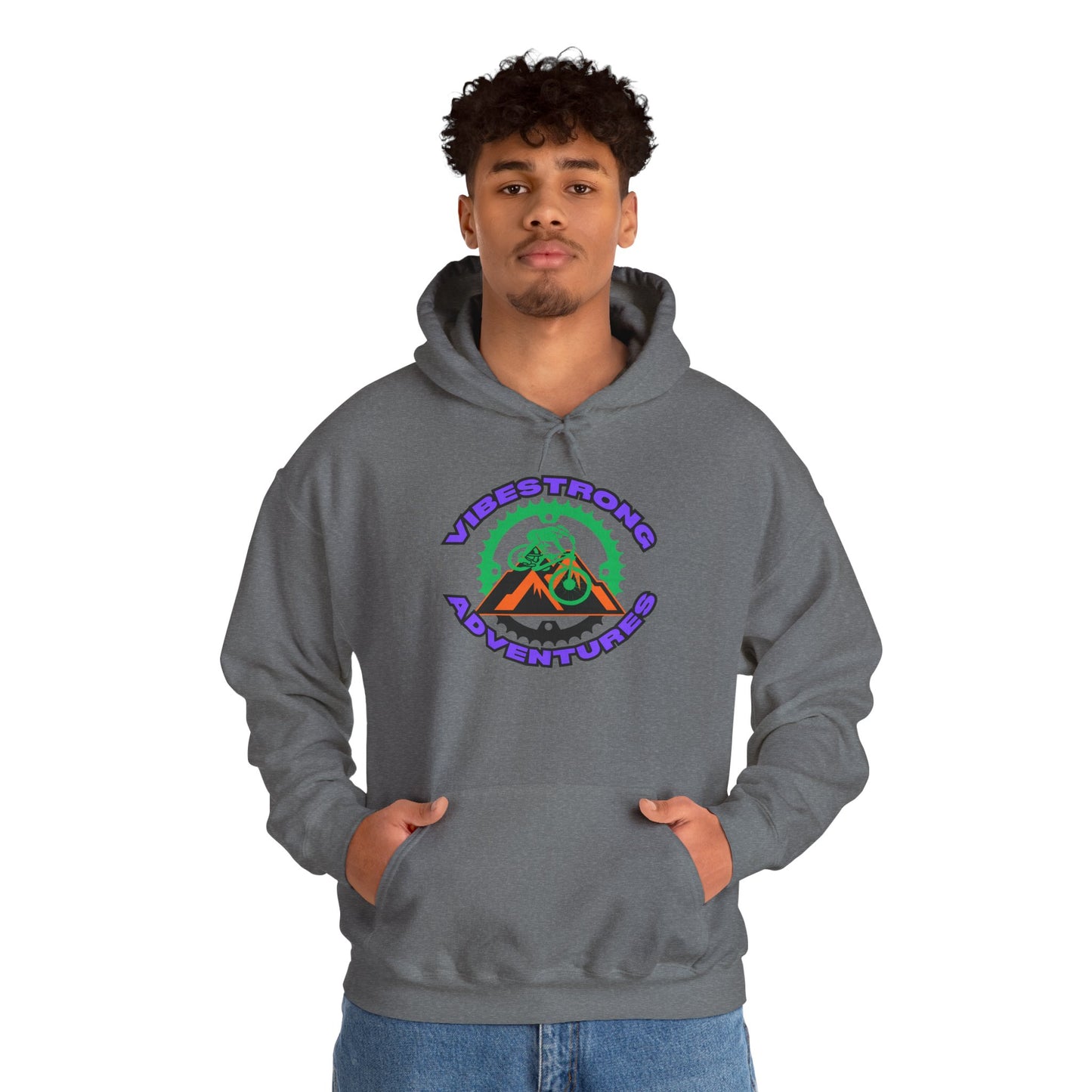 Adventure Awaits Hooded Sweatshirt, Unisex Hoodie for Outdoor Lovers, Campfire Sweatshirt, Hiking Gear, Cozy Adventure Apparel