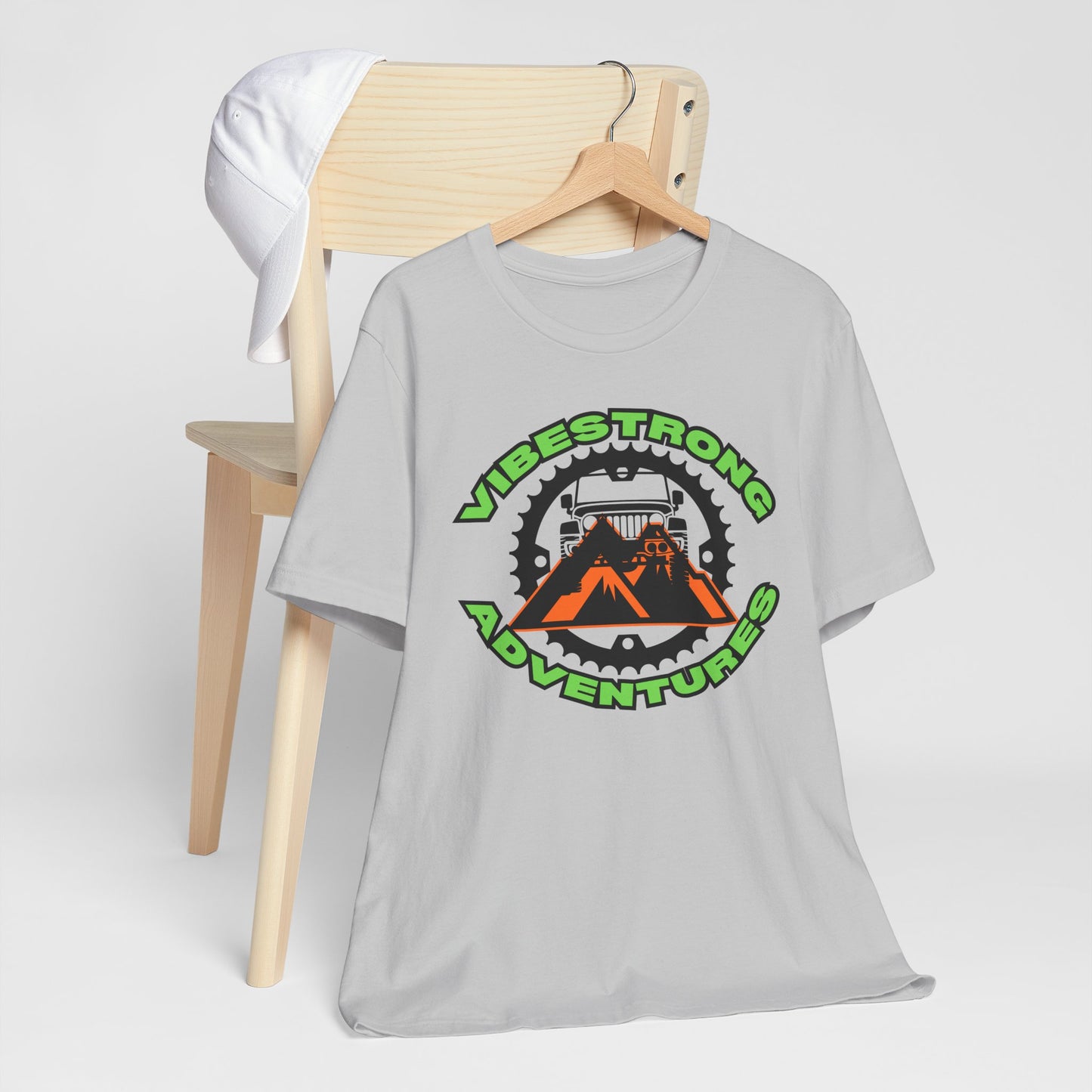VibeStrong Adventure Tee - Fun Unisex Shirt for Outdoor Lovers, Hiking, Travel, Nature Walks, Gift for Adventurers