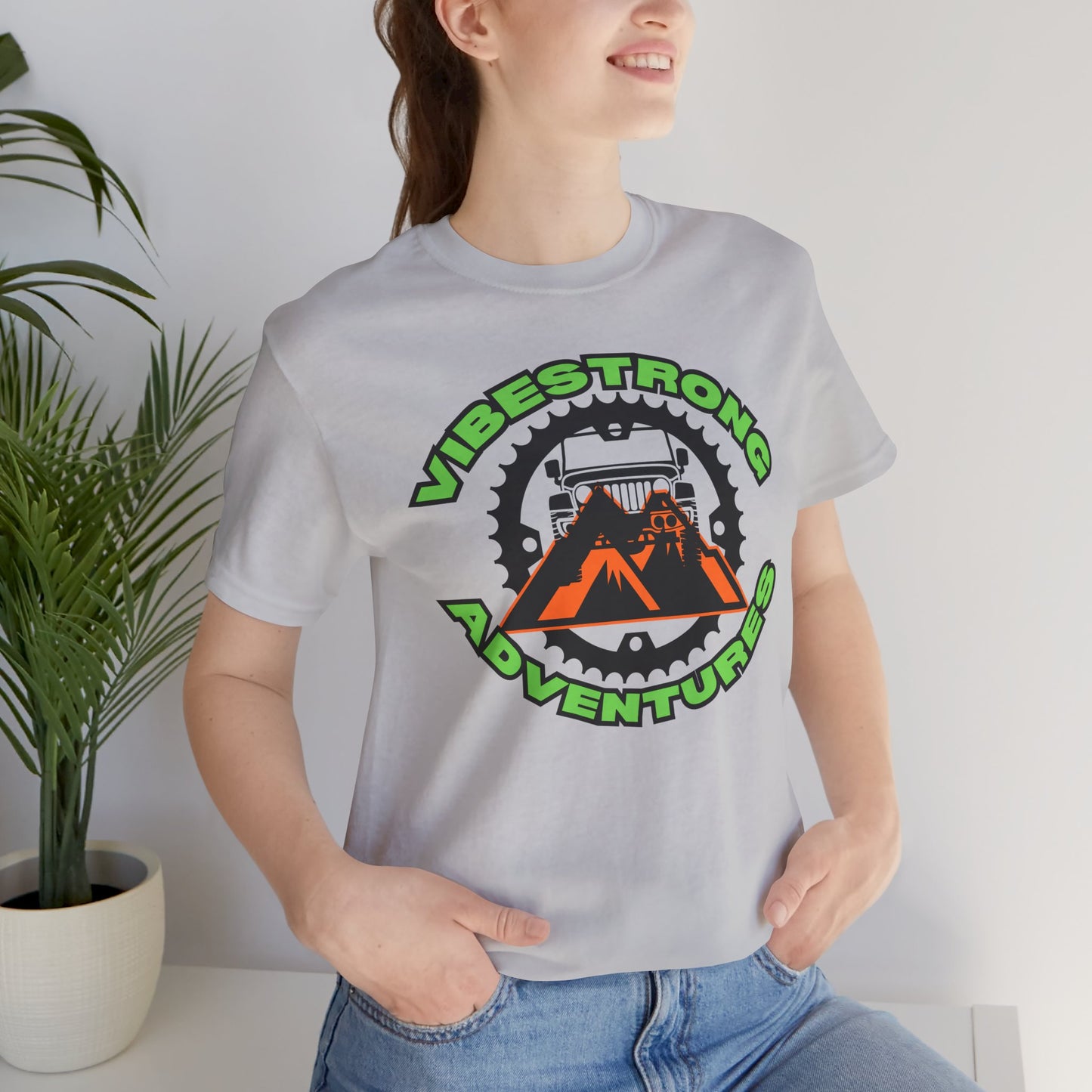 VibeStrong Adventure Tee - Fun Unisex Shirt for Outdoor Lovers, Hiking, Travel, Nature Walks, Gift for Adventurers