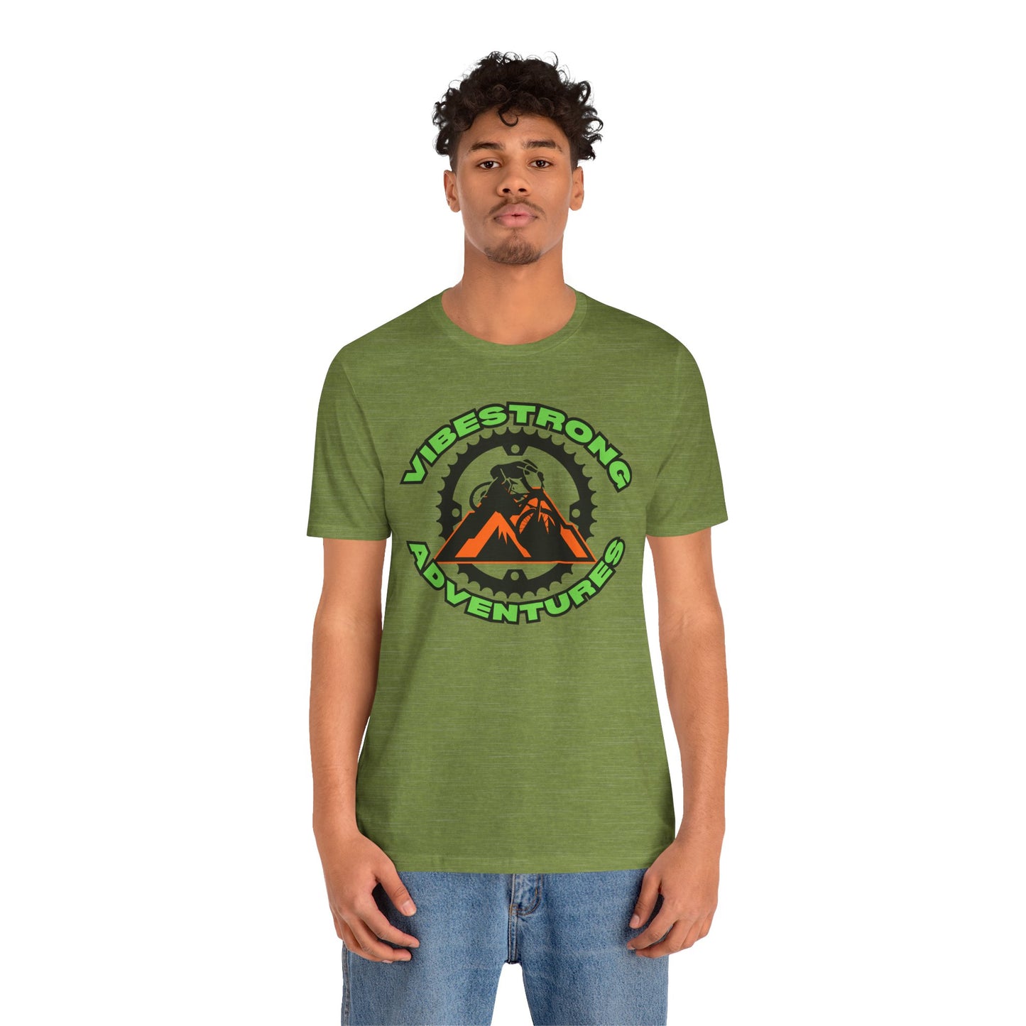 VibeStrong Adventures Tee - Unisex Outdoor Shirt, Gift for Adventurers, Travel Apparel, Nature Lover Clothing, Casual Wear