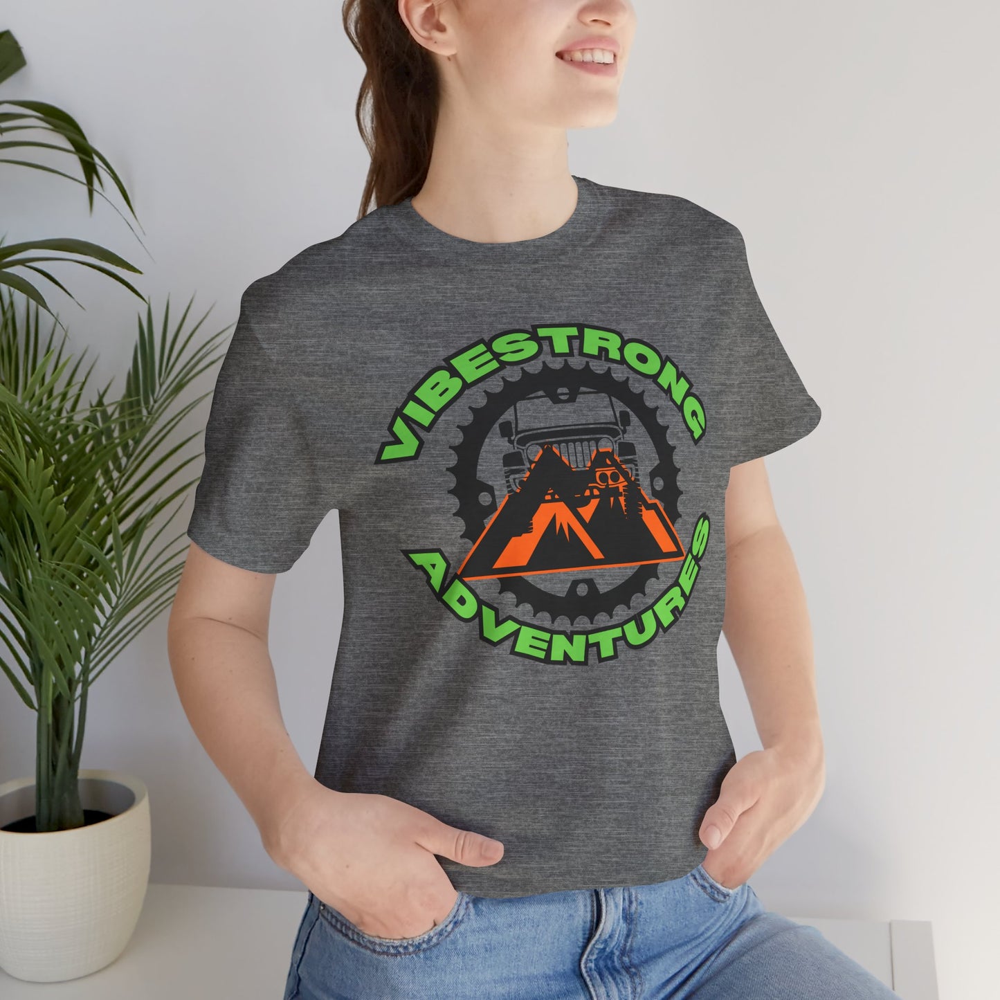 VibeStrong Adventure Tee - Fun Unisex Shirt for Outdoor Lovers, Hiking, Travel, Nature Walks, Gift for Adventurers