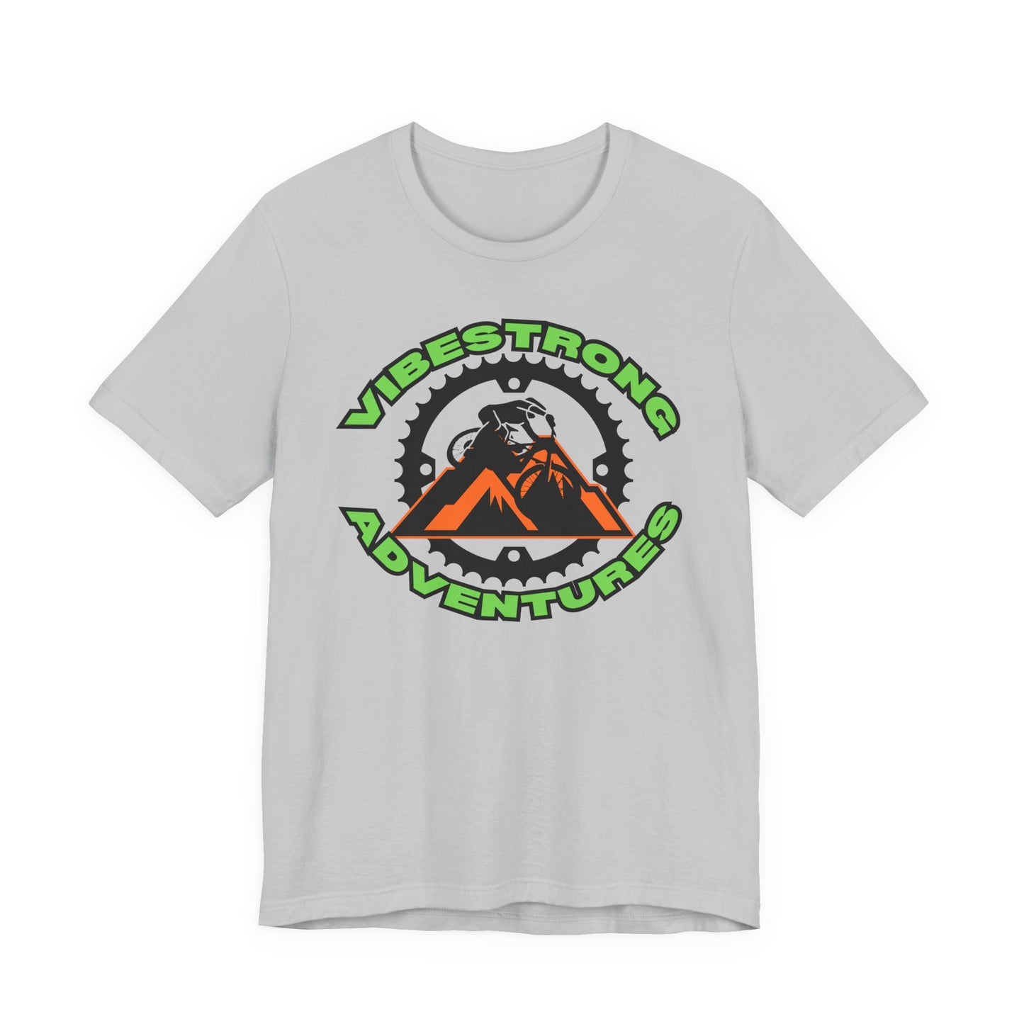 VibeStrong Adventures Tee - Unisex Outdoor Shirt, Gift for Adventurers, Travel Apparel, Nature Lover Clothing, Casual Wear
