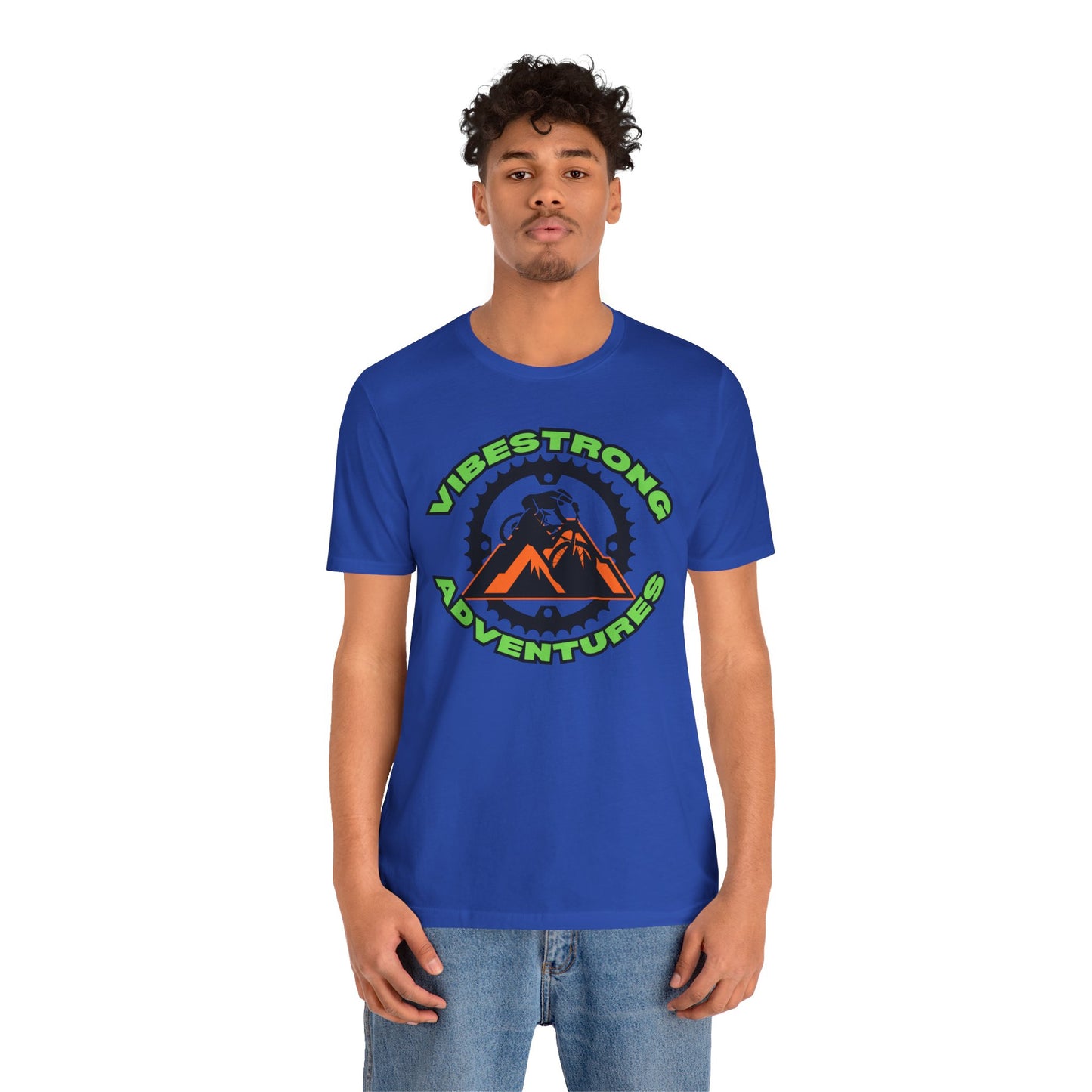 VibeStrong Adventures Tee - Unisex Outdoor Shirt, Gift for Adventurers, Travel Apparel, Nature Lover Clothing, Casual Wear