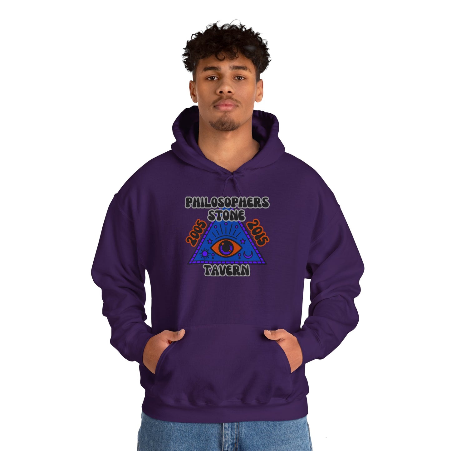 Philosopher's Stone Tavern Hoodie - Unisex Heavy Blend™ Sweatshirt with Eye Design