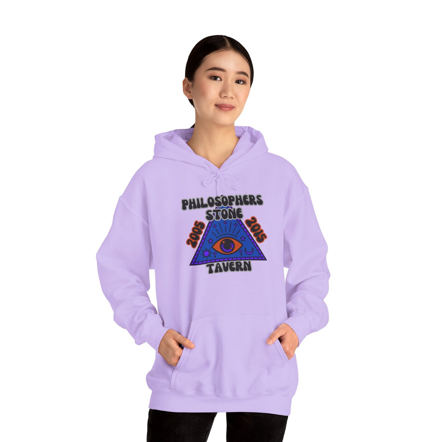 Philosopher's Stone Tavern Hoodie - Unisex Heavy Blend™ Sweatshirt with Eye Design