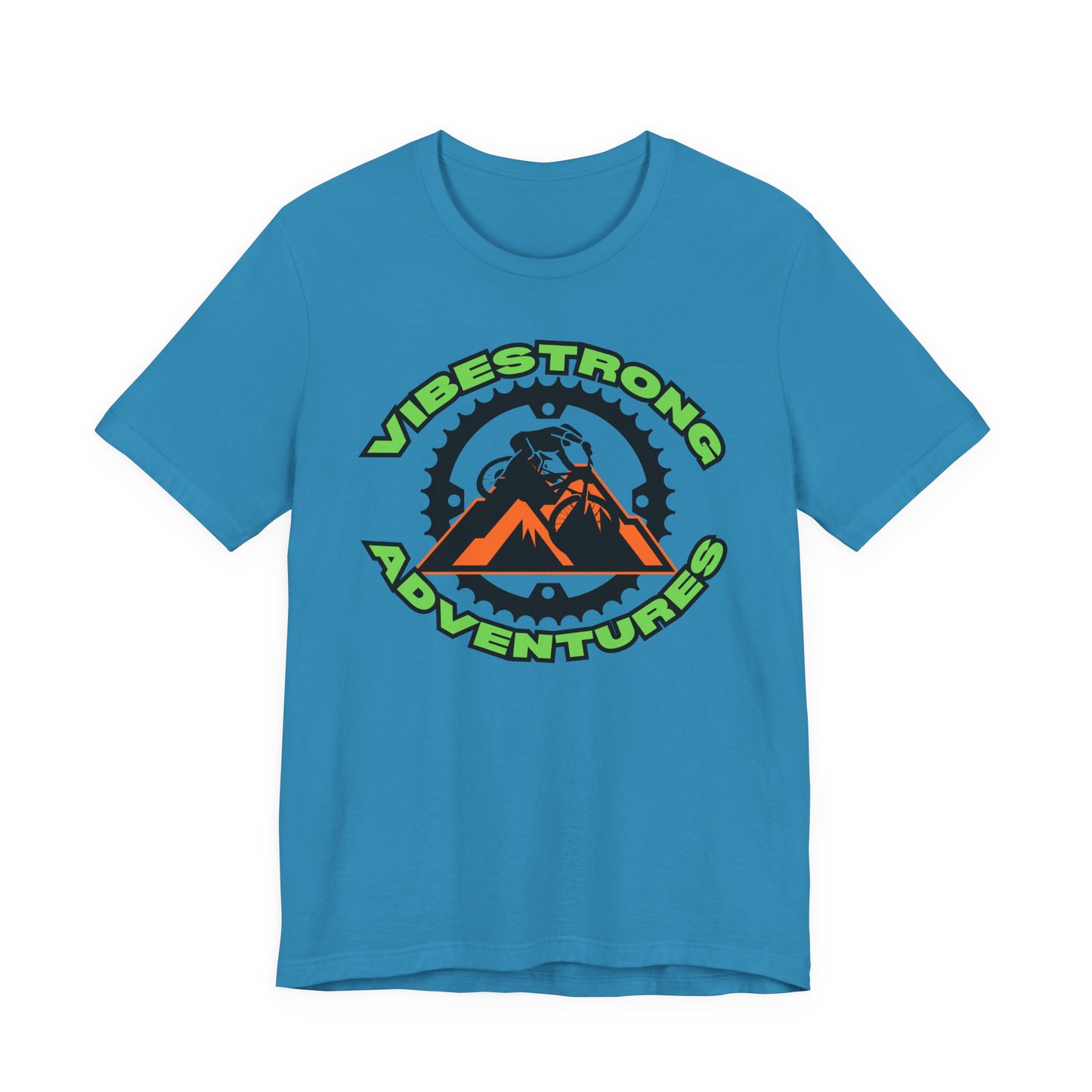 VibeStrong Adventures Tee - Unisex Outdoor Shirt, Gift for Adventurers, Travel Apparel, Nature Lover Clothing, Casual Wear