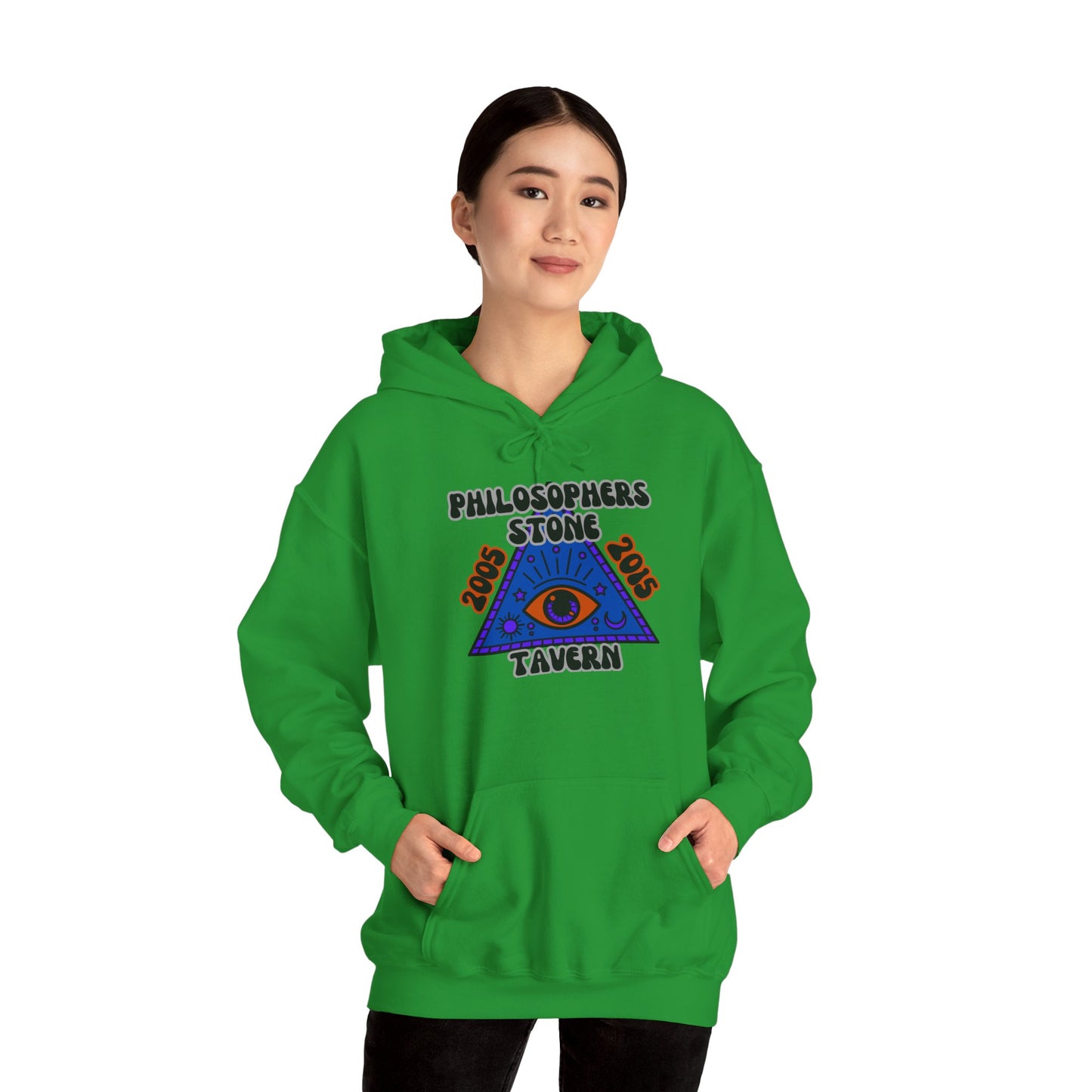 Philosopher's Stone Tavern Hoodie - Unisex Heavy Blend™ Sweatshirt with Eye Design
