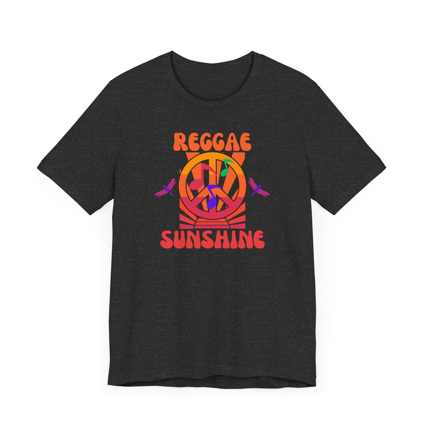 Retro Reggae Peace Vibes Tee