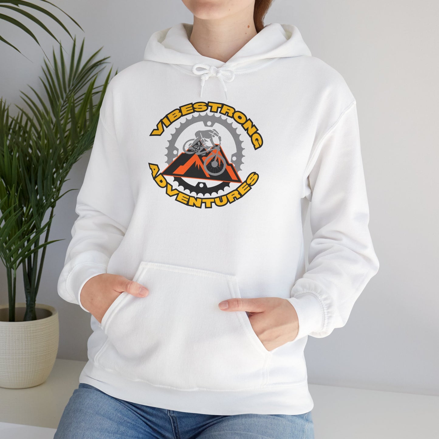 Adventure Vibes Hoodie | Unisex Heavy Blend Hooded Sweatshirt | Outdoor, Camping, Travel Apparel, Cool Gift for Explorers