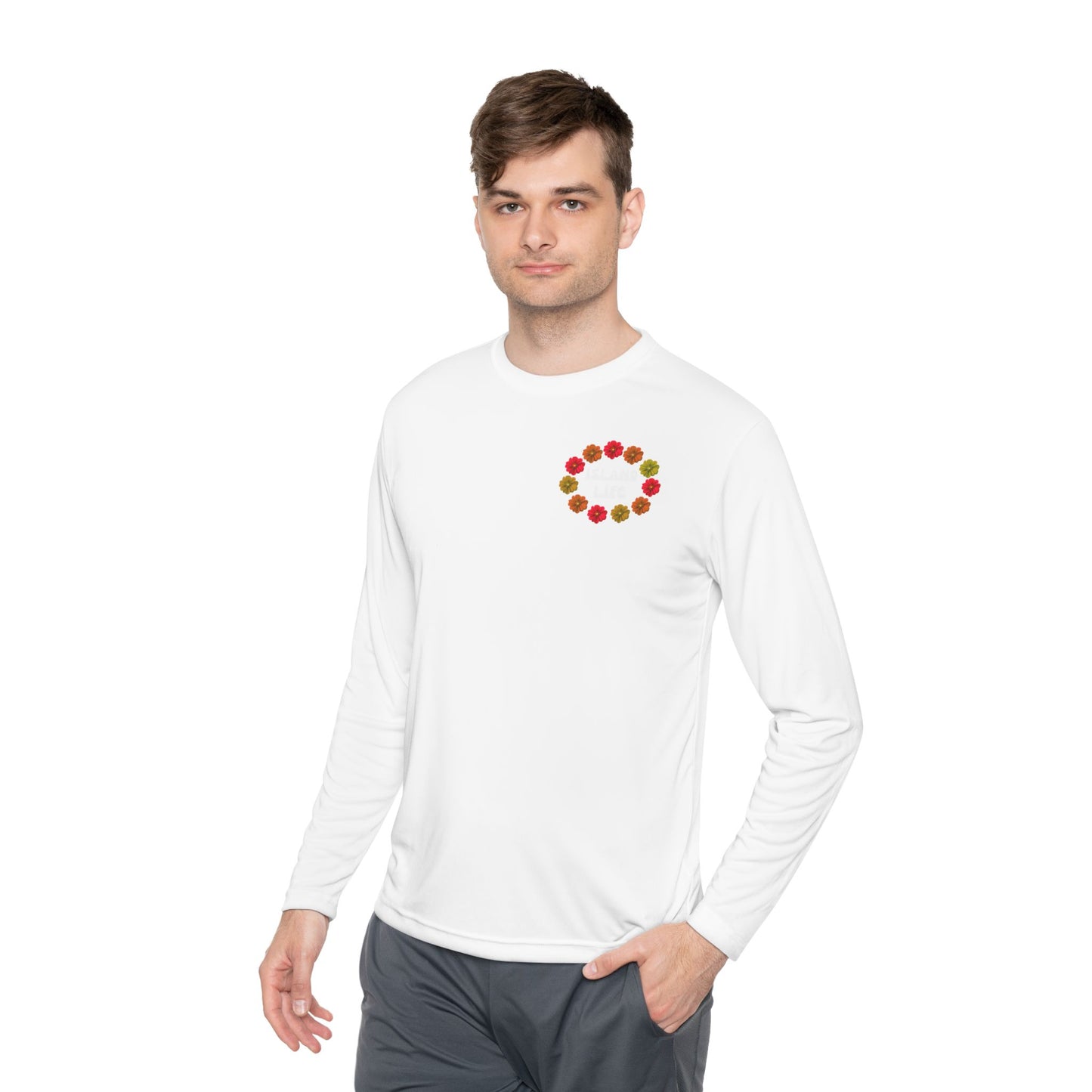 Island Life Long Sleeve Tee - Perfect for Tropical Vibes, Casual Wear, Vacation, Beach Parties, Summer Celebrations