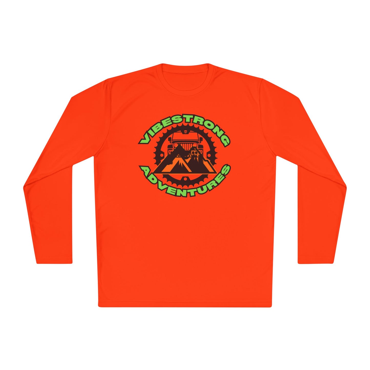 VibeStrong Adventure Tee | Unisex Long Sleeve T-Shirt, Outdoor Shirt, Travel Essentials, Adventure Gear, Gift for Explorers