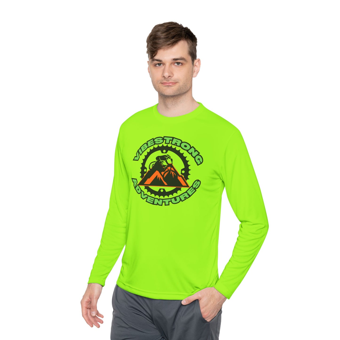 Vibes-Strong Adventure Tee | Unisex Long Sleeve Shirt, Outdoor Apparel, Travel Wear, Adventure Gift, Casual Style