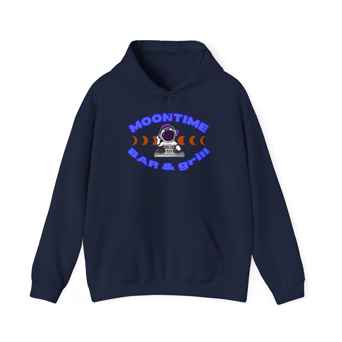 Astronaut Themed Unisex Hoodie - Moontime Bar & Grill