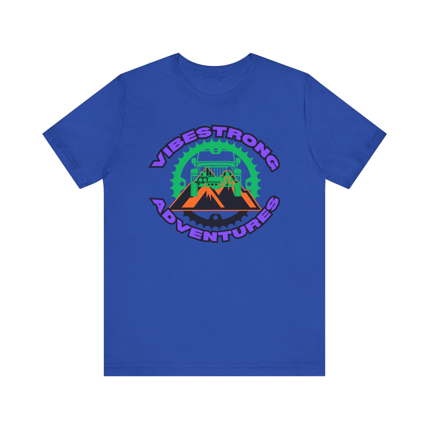 Vibrant Adventure Tee - Unisex Jersey Short Sleeve, Fun Outdoor Shirt, Travel Gift, Casual Wear, Summer Style, Adventure Lovers